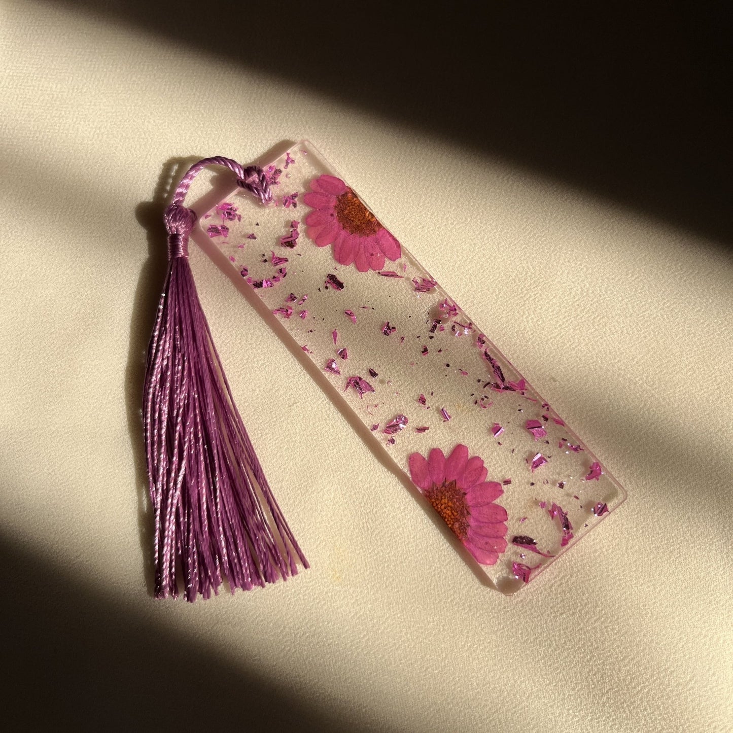 Bookmark Pink Daisy