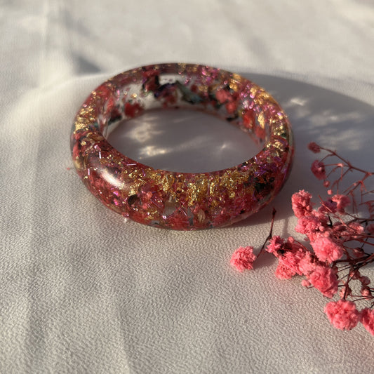 Thick kada pink flower