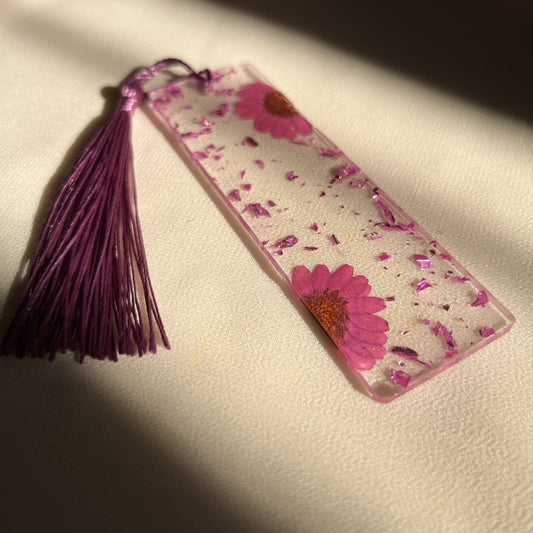 Bookmark Pink Daisy